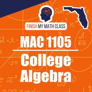 We'll take your Math class for MAC 1105