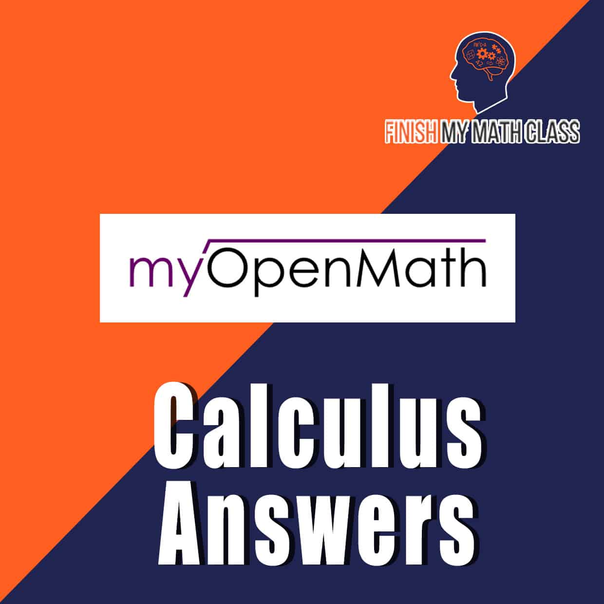 MyOpenMath Calculus course completed by FMMC experts